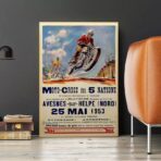 vintage motocross poster 1
