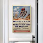 vintage motocross poster 1