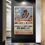 vintage motocross poster 1
