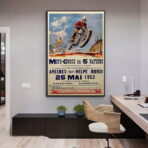 vintage motocross poster 1