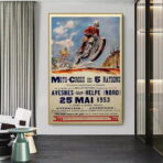 vintage motocross poster 1