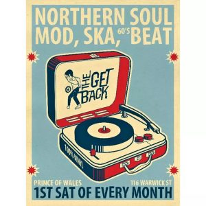 vintage musikplakat 1