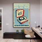vintage musikplakat 1