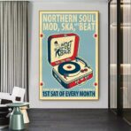 vintage musikplakat 1