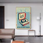 vintage musikplakat 1