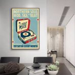 vintage musikplakat 1