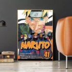 naruto vintage poster 1