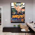 naruto vintage poster 1