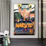 naruto vintage poster 1