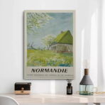 poster normandie vintage