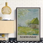 poster normandie vintage