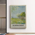 poster normandie vintage