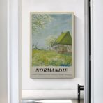 poster normandie vintage