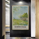 poster normandie vintage