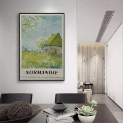 poster normandie vintage