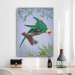 vintage vogel poster