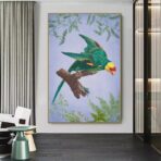 vintage vogel poster