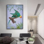 vintage vogel poster