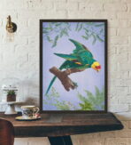 vintage vogel poster