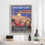 orient express vintage poster 1