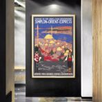 orient express vintage poster 1