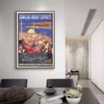 orient express vintage poster 1