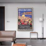 orient express vintage poster 1