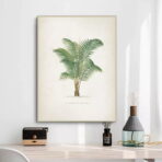 vintage palmen poster