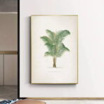 vintage palmen poster