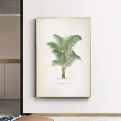 vintage palmen poster