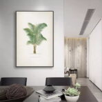 vintage palmen poster