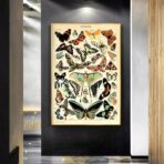 vintage schmetterling poster