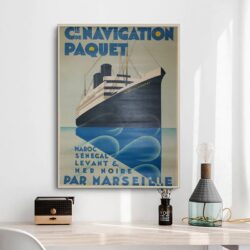 vintage liner poster 1