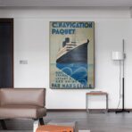 vintage liner poster 1
