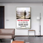 poster paris gehort uns