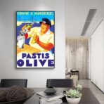 poster pastis olive marseille 1
