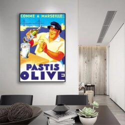 poster pastis olive marseille 1