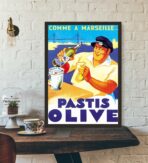 poster pastis olive marseille 1
