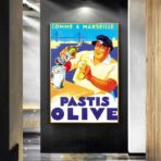 poster pastis olive marseille 1