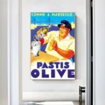 poster pastis olive marseille 1