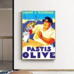 poster pastis olive marseille 1