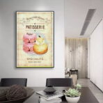 vintage geback poster