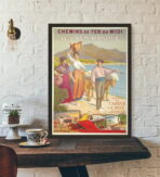 vintage baskenland poster