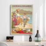 vintage baskenland poster
