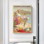 vintage baskenland poster