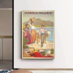 vintage baskenland poster