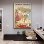 vintage baskenland poster