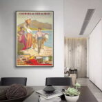 vintage baskenland poster