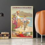 vintage baskenland poster