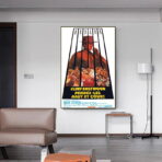 poster hangen sie hoch und kurz